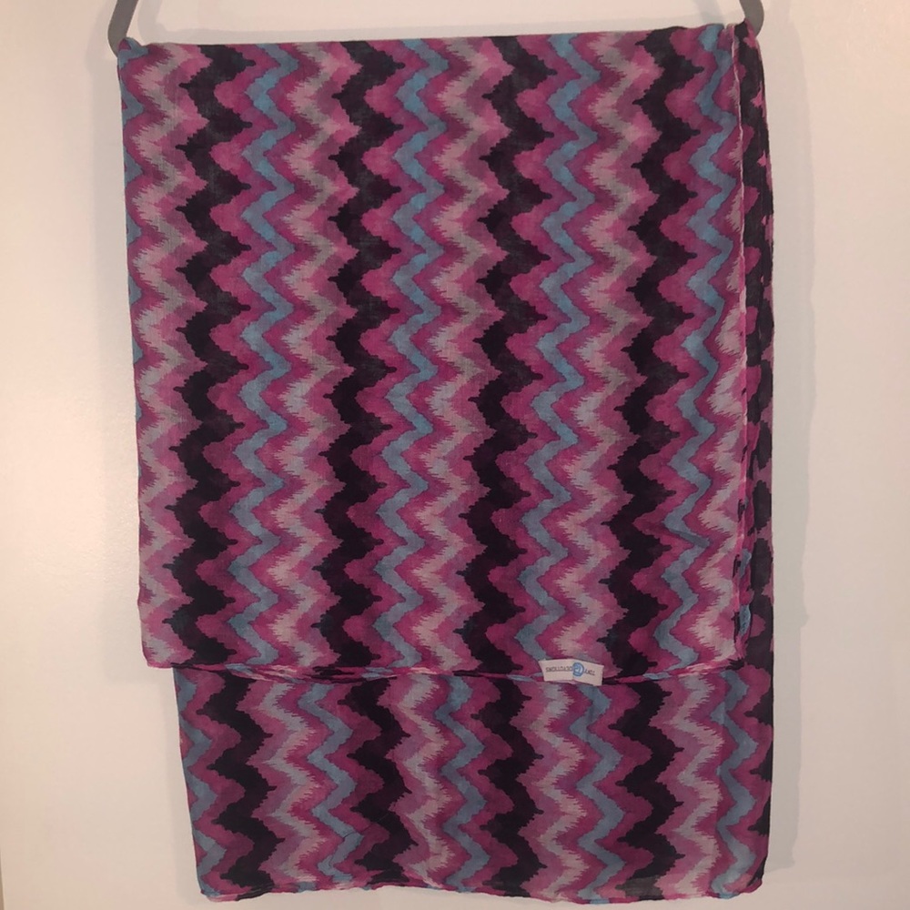 Fun, colorful tiny devotions scarf